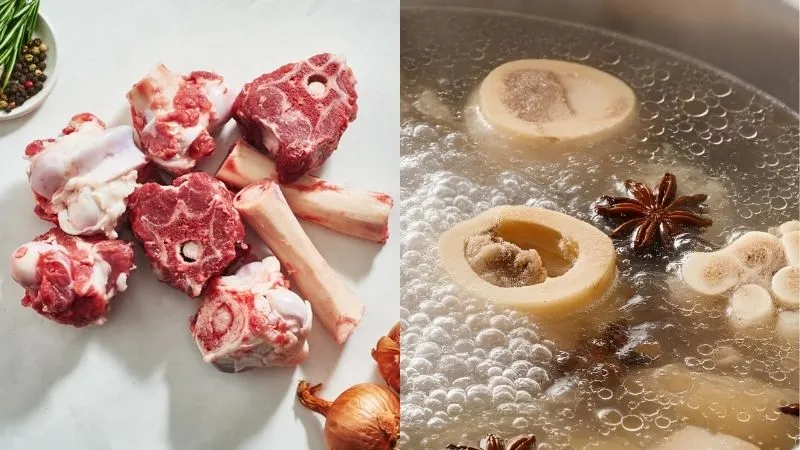 Các loại xương bò nấu phở ngon: Cách chọn và sơ chế